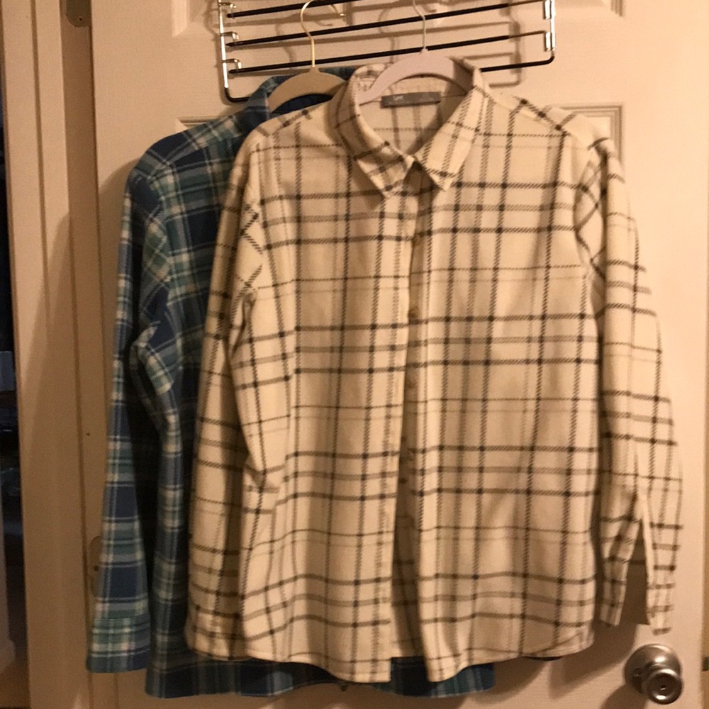 Lee Riders 2 flannel shirts